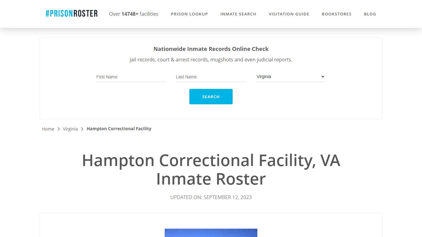 Hampton Correctional Facility, VA Inmate Roster - Prisonroster